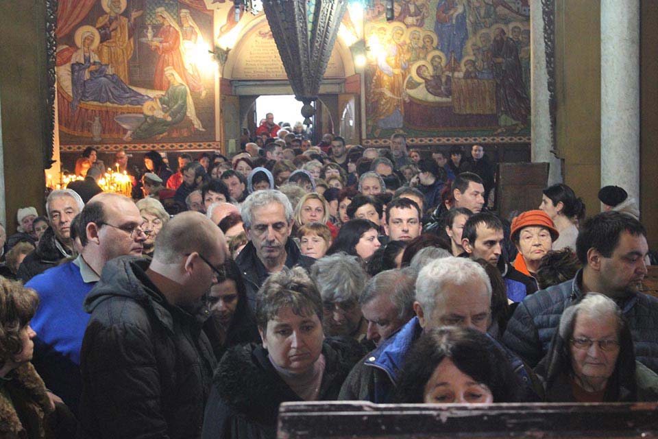Храм „Успение Богородично“ в град Търговище посрещна чудотворния образ на Божията Майка „Одигитрия Байталска“ - 1