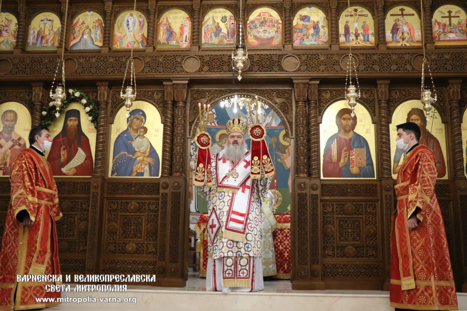 Митрополит Йоан изрази своята молитвена благодарност за получените поздравления по повод личния му празник - 1