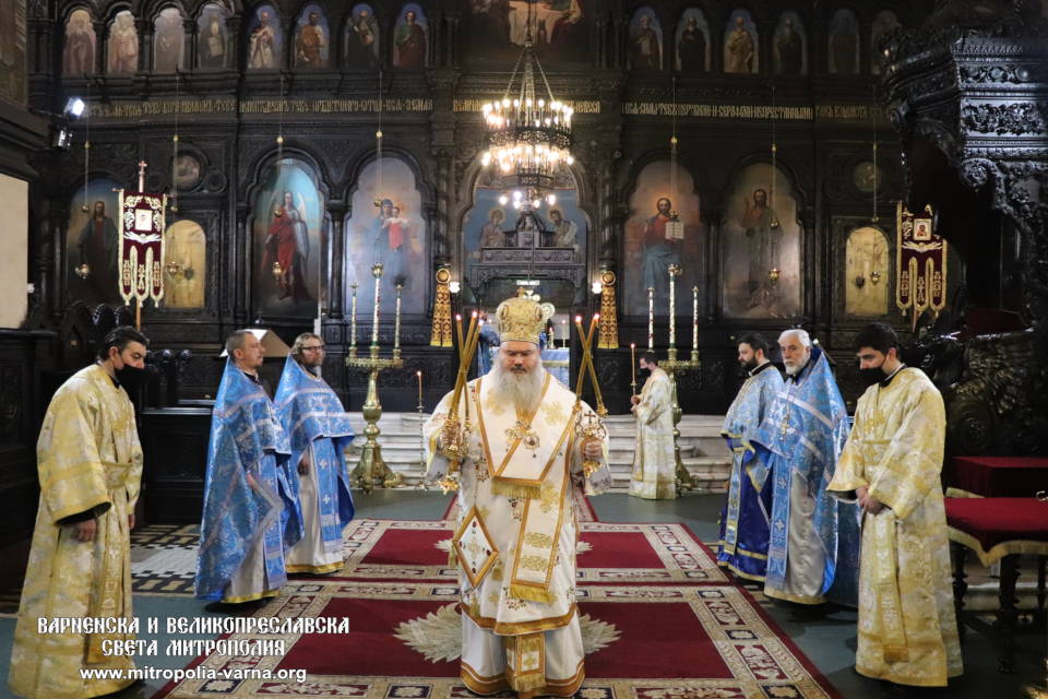 Празнично честване на Благовещение в Митрополитския катедрален храм 'Успение Богородично' - 1