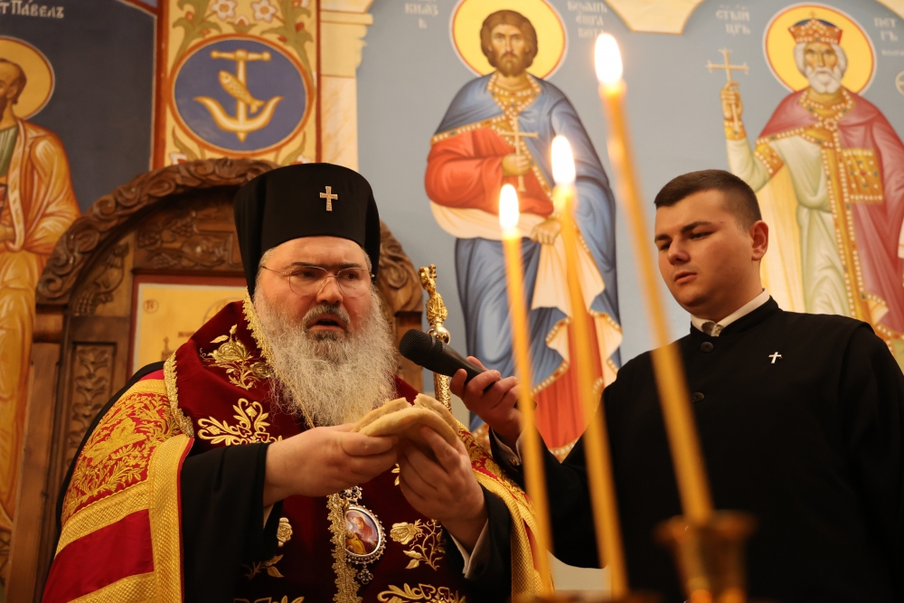 Празнична вечерня в академичния параклис на Богословския факултет - 1